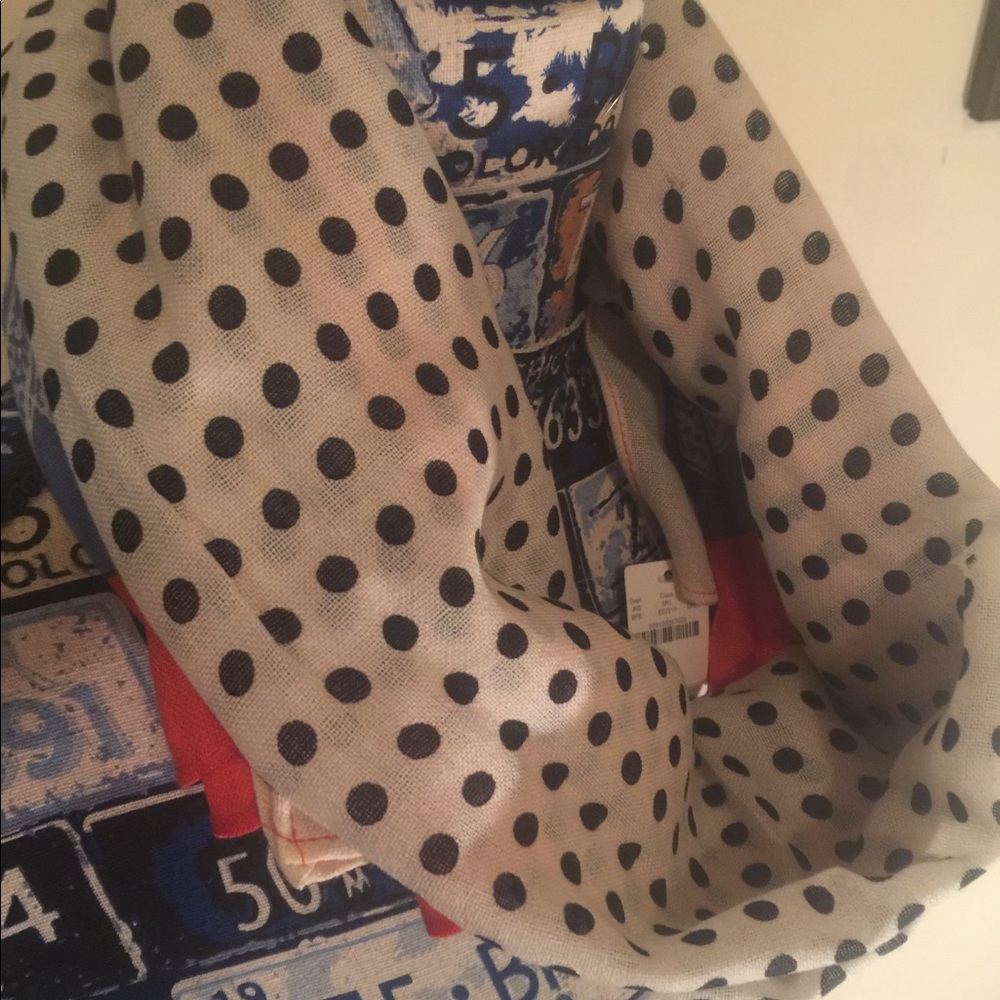 J. crew light weight wool scarf
